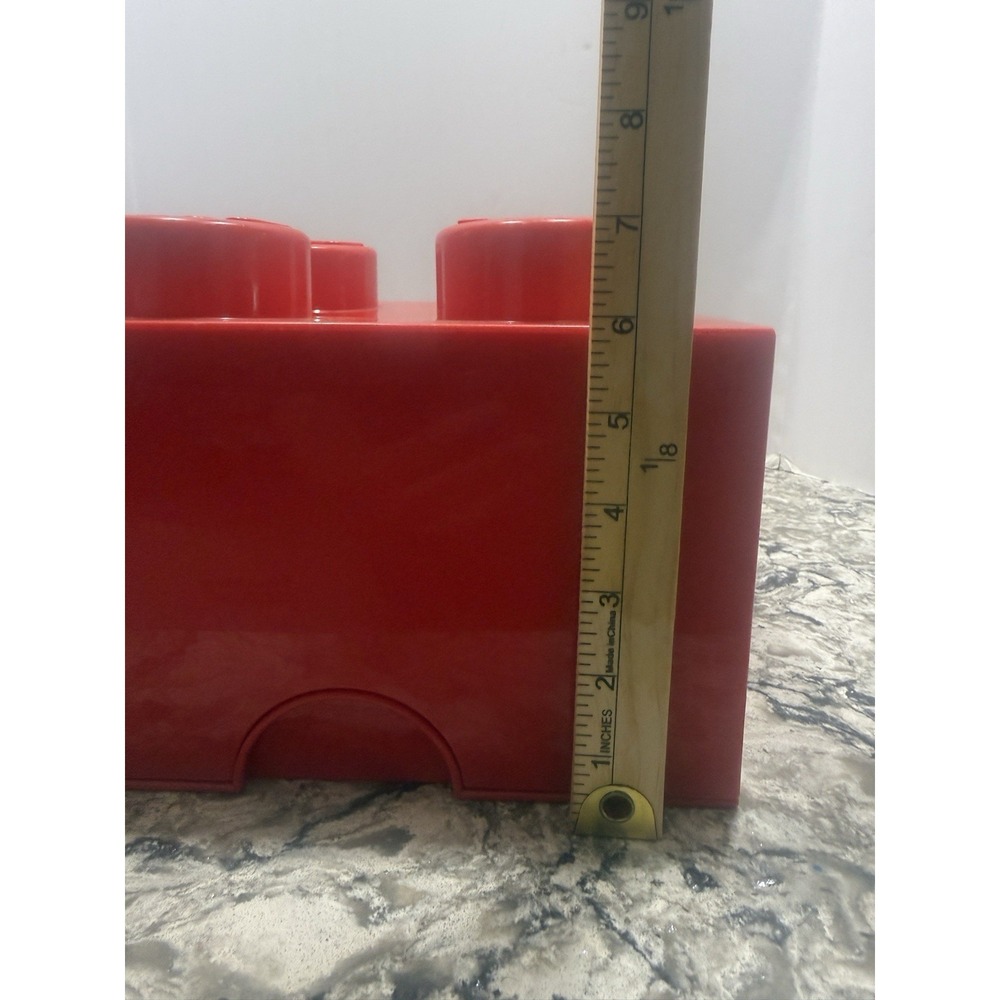 LEGO Stackable Storage Brick Red - Picture 6 of 9